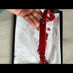 Vintage Chanel chain waist belt